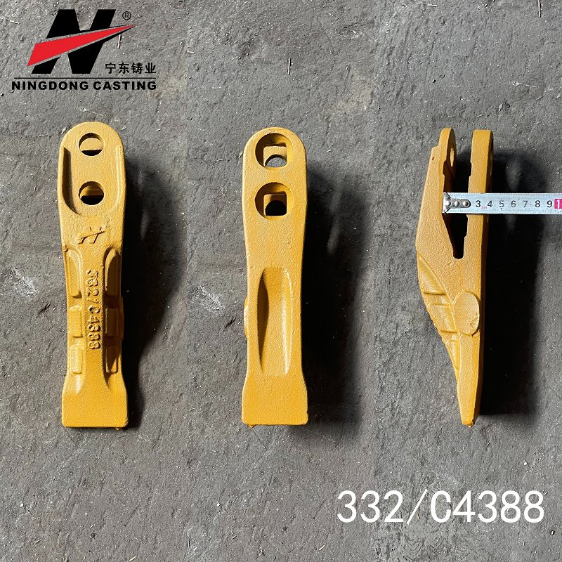 332/C4388 کومپیکٹ JCB Backhoe Excavator بالٹی ٹیتھ 332/C4389 332/C4390