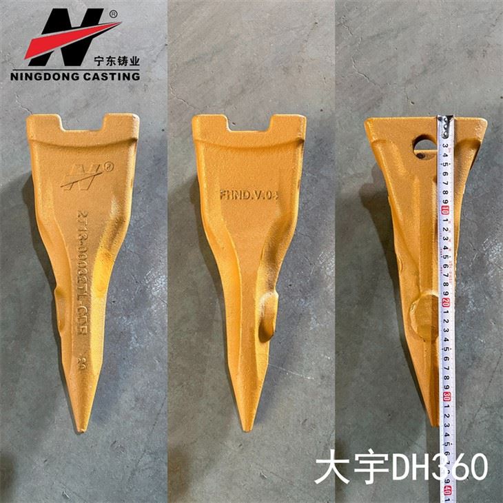 713-00032TL Daewoo DH360 ٹائیگر ٹیتھ کھدائی کرنے والی بالٹی کے لیے
