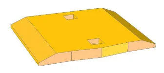 308-4322 وہیل لوڈر بالٹی ایج پروٹیکٹر