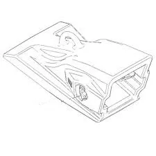 385-4813 کیٹرپلر 994390 A200 لانگ آفسیٹ ٹوتھ