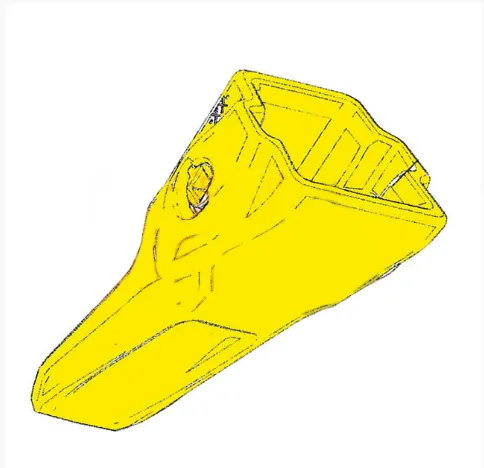 505-4014 Cat Advansys A110 عمومی کھدائی اور دانت لوڈ کرنا