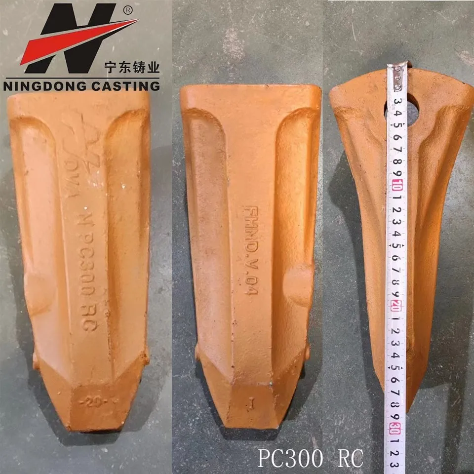 پی سی 300 آر سی کوماٹسو ہتچی کھدائی مشین چٹان کے دانت